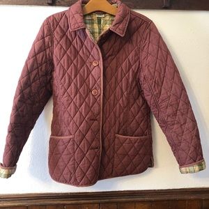 LL Bean quilted jacket